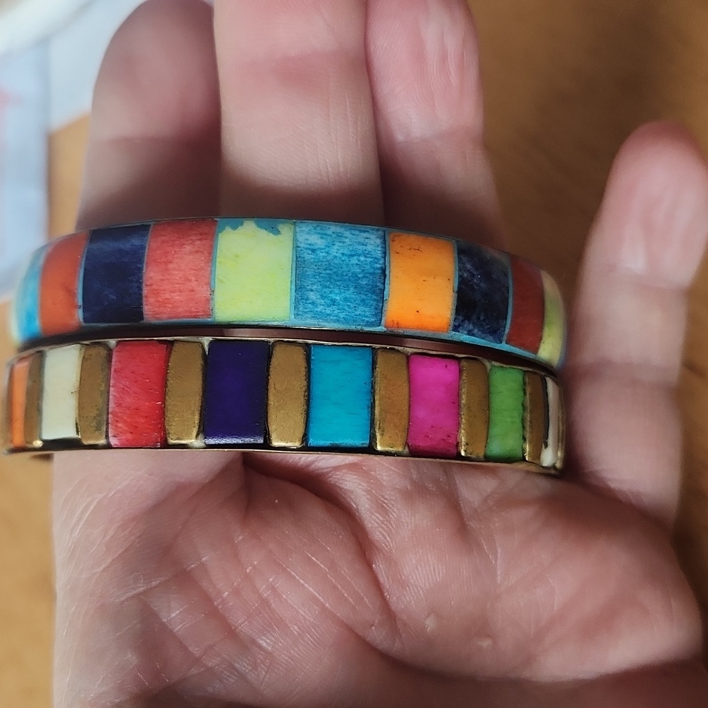 Two very pretty Stone Bangles